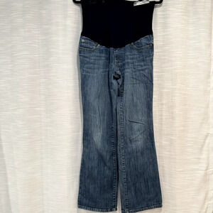 Maternity Flared Jeans Size 4, Brand Liz Lange Good used condition